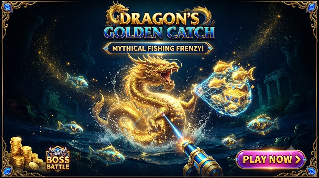 Fishing Dragon fishing game at 999JILLI