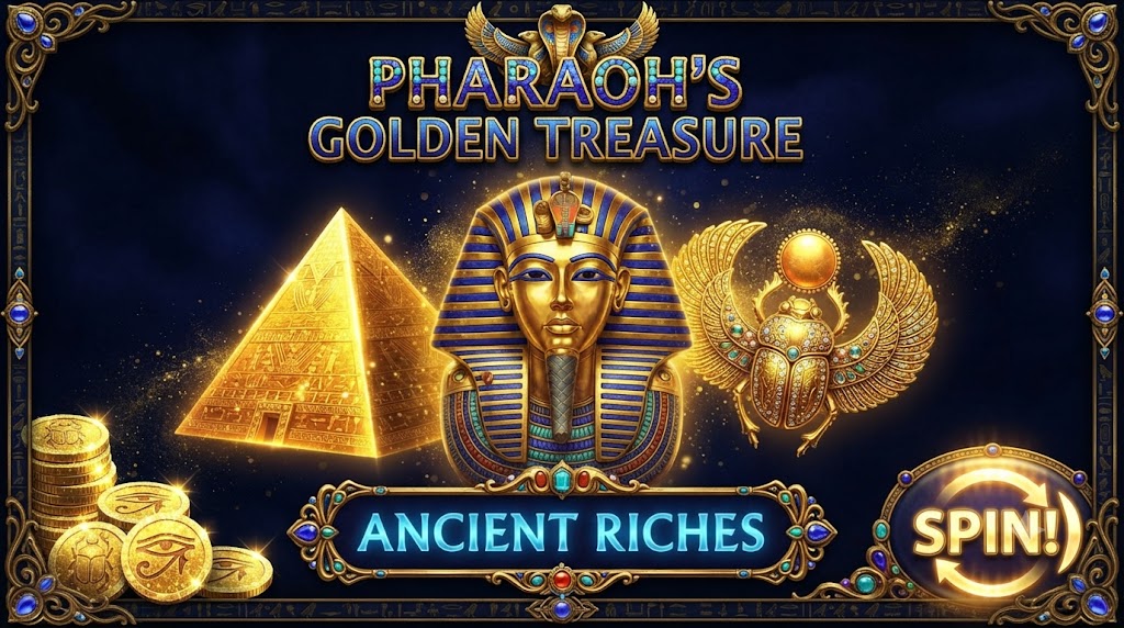 Pharaoh Treasure slot game at 999JILLI